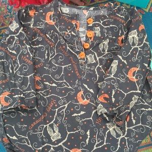 Halloween dress with owls